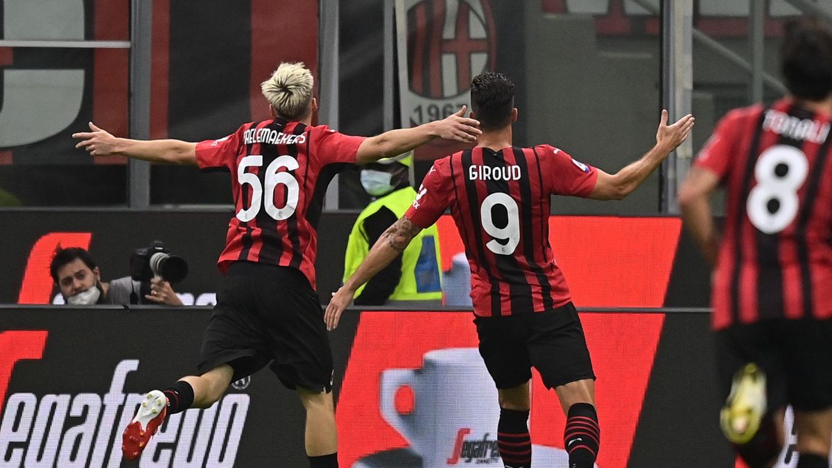 AC Milan đang đứng thứ 2 trên BXH Serie A