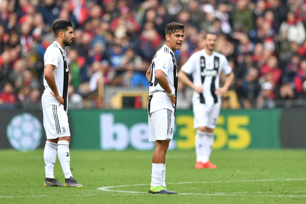 Juventus đang có những trận khởi đầu thất vọng