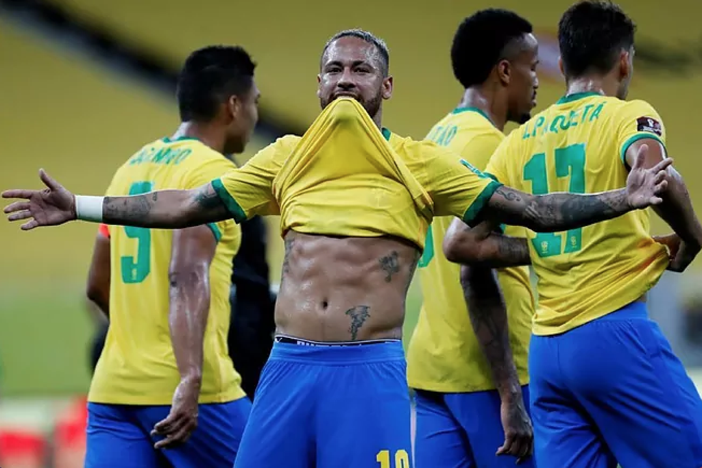 Neymar giúp Brazil toàn thắng 8 trận đầu vòng loại World Cup 2022