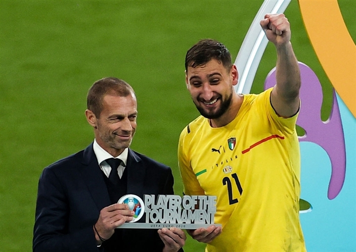 Donnarumma giành giải cầu thủ xuất sắc nhất EURO 2020