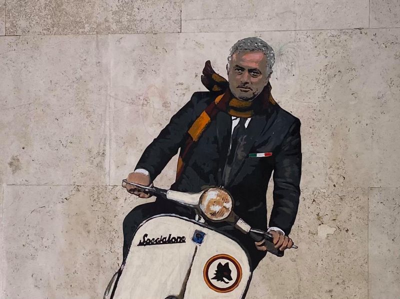 AS Roma là CLB có được chữ ký của Jose Mourinho